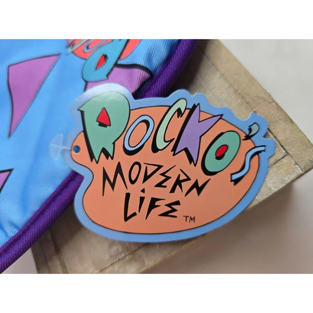 The Nick Box Rocko's Modern Life Oven Mitt Pot Holder Set NWT Nickelodeon Retro